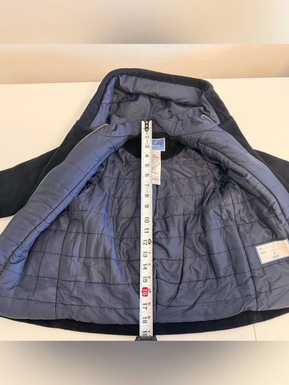 Zara Kids Chocolate Brown Hooded Puffer Coat Fleece Lined 3-4 Years 104cm